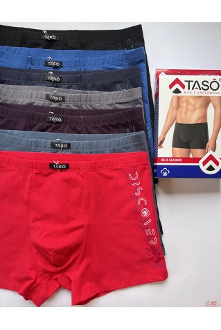 Чоловічі труси боксери з бавовни Taso 5798